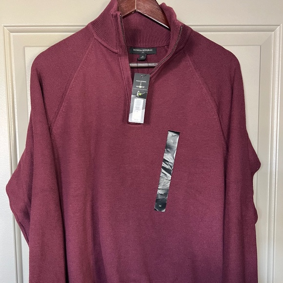 Banana Republic Other - BANANA REPUBLIC 1/2 ZIP SWEATER